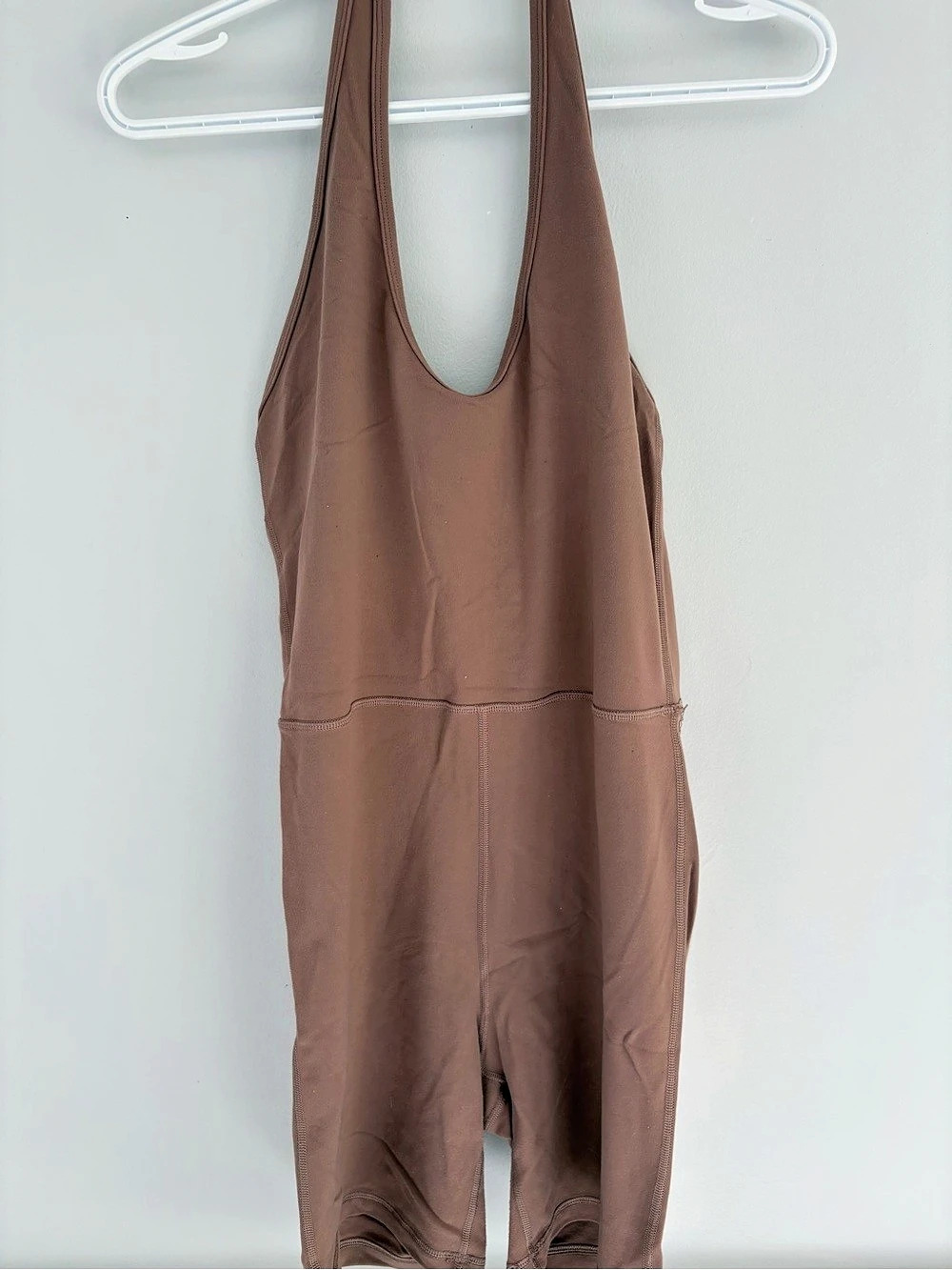 Wilfred Free Look Romper Brown Jumpsuit Size Medium